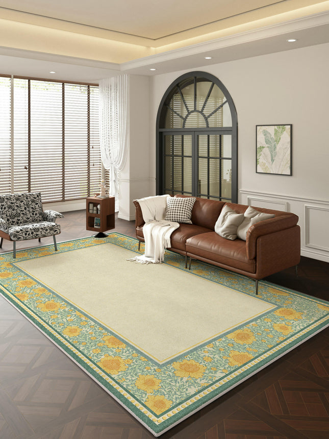 Irregular Shaped Rug Area Rug Living Room Rugs Indoor Carpets for Decor Large Floor Rugs 1