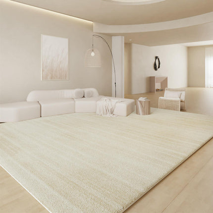 Area Rug for Living Room Machine Washable Rugs Low Pile Indoor Floor Beige Decor Carpet