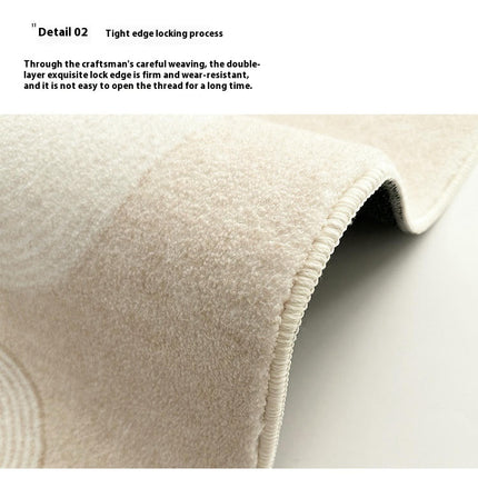 Beige Decor Carpet Soft Carpets Modern Area Rugs for Living Room Bedside Carpet