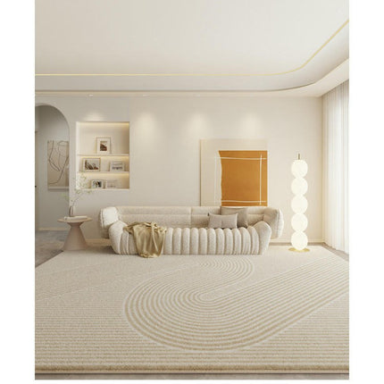 Geometric Indoor Area Rug Modern Carpet For Bedroom Living Room Non Shedding Large Floor Rugs