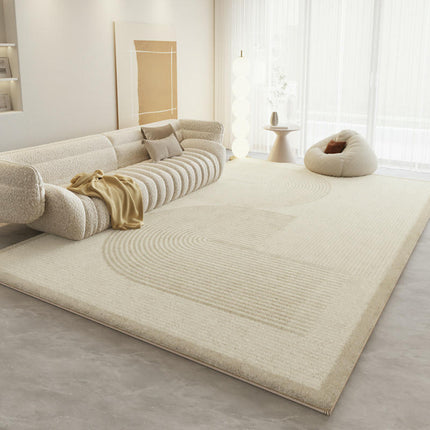 Geometric Indoor Area Rug Modern Carpet For Bedroom Living Room Non Shedding Large Floor Rugs