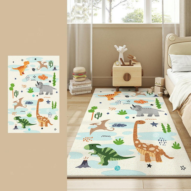 Cartoon Rugs for Living Room Soft Cute Bedside Carpet Carpet for Bedroom Washable Area Rug