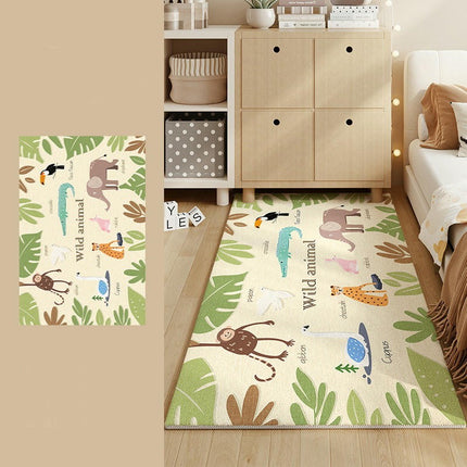 Cartoon Rugs for Living Room Soft Cute Bedside Carpet Carpet for Bedroom Washable Area Rug