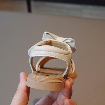 Summer Sandal for Girls Embroidered Walking Faux Leather Sandals