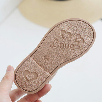 Little Girls Butterfly Crystal Cross Strap Open Toe Zipper Faux Leather Roman Sandals