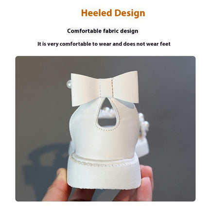 Toddler Girl Summer Roman Thick Bottom Sticky Shoelaces Faux Leather Sandals