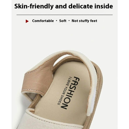 Little Girls Sandals Summer Faux Leather Beach Outdoor Sandals