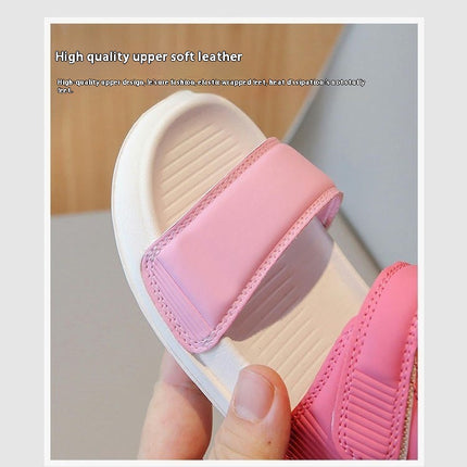 Toddler Girls Summer Sandals Girls Sport Faux Leather Sandals