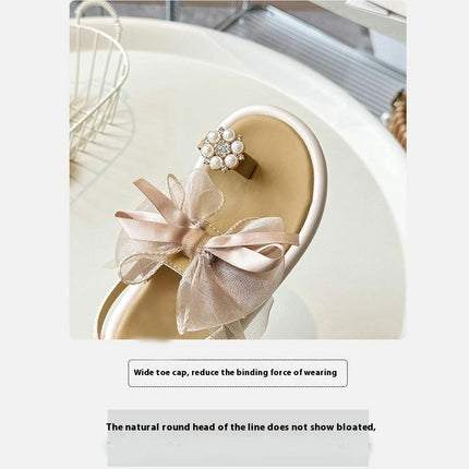 Summer Sandals Little Girl Open Toe Bow Knot Fashion Soft Faux Leather Sandals