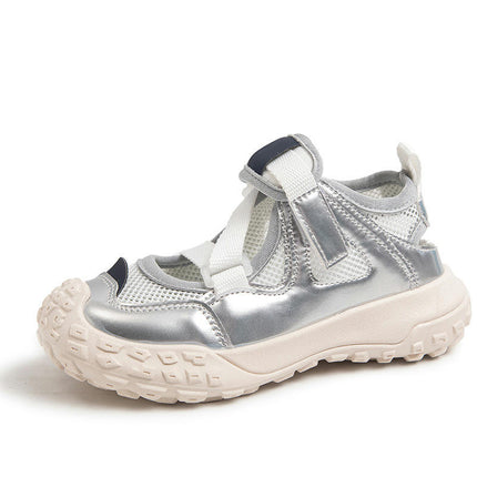 Toddler Girls Sandals Lightweight Sport Beach Faux Leather Sandals