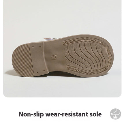 Summer Breathable Sandals Girl Toddler Casual Sport Faux Leather Sandals