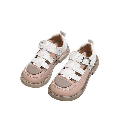 Summer Breathable Sandals Girl Toddler Casual Sport Faux Leather Sandals