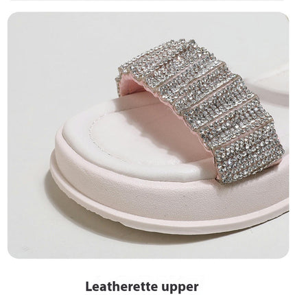 Toddler Girls Sandals Summer Fashion Open Toe Faux Leather Sandals
