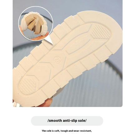 Toddler Little Girls Open Toe Flat Dress Sandals Summer Faux Leather Sandals