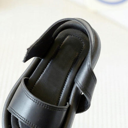 Summer Toddler Girls Little Kid Lightweight Faux Leather Sandals