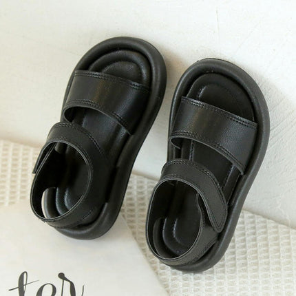 Summer Toddler Girls Little Kid Lightweight Faux Leather Sandals