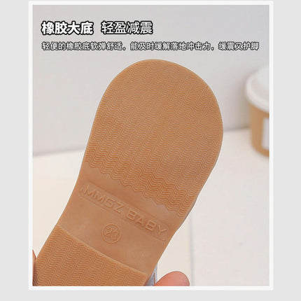 Toddler Girls Sandals Closed Toe Faux Leather Sandals for Summer Party