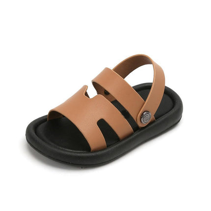 Summer Soft Sole Sandals Girls Casual Faux Leather Beach Shoes