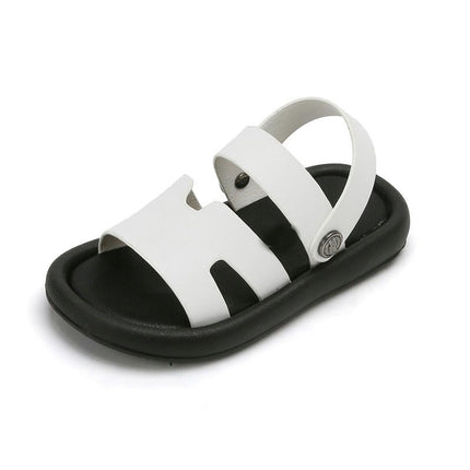 Summer Soft Sole Sandals Girls Casual Faux Leather Beach Shoes