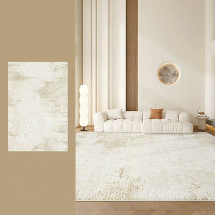 Modern Beige Decor Carpet Living Room Rug Large Floor Rugs Washable Indoor Floor Carpet 1