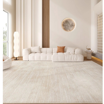 Modern Beige Decor Carpet Living Room Rug Large Floor Rugs Washable Indoor Floor Carpet