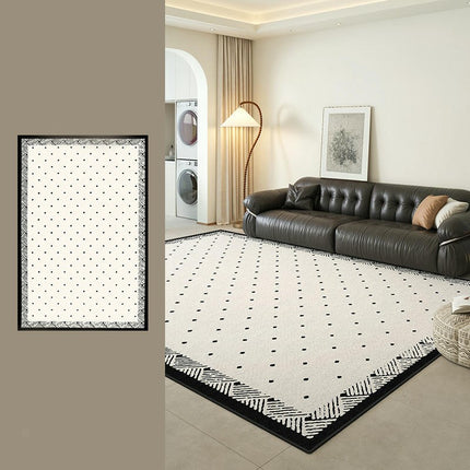 Black and White Carpets Geometric Living Room Rug Large Floor Rugs Indoor Floor Carpet