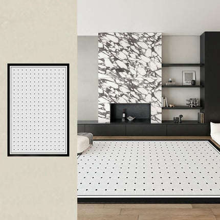 Black and White Carpets Geometric Living Room Rug Large Floor Rugs Indoor Floor Carpet 1