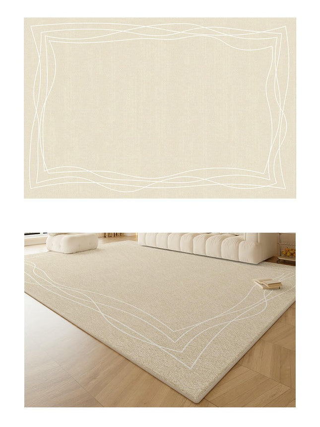 Cream Carpets Geometric Living Room Rug Large Floor Rugs Indoor Floor Carpet