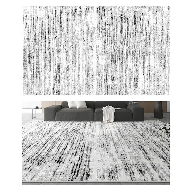 Modern Abstract Area Rug Rugs for Living Room Bedroom-Carpet Water Proof Machine Washable Rugs