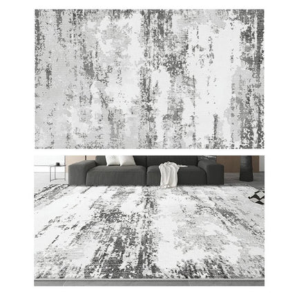 Modern Abstract Area Rug Rugs for Living Room Bedroom-Carpet Water Proof Machine Washable Rugs