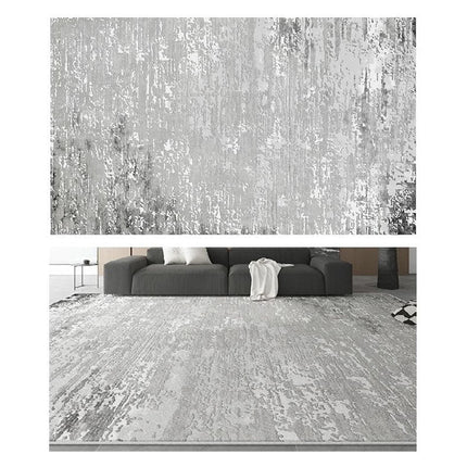 Modern Abstract Area Rug Rugs for Living Room Bedroom-Carpet Water Proof Machine Washable Rugs