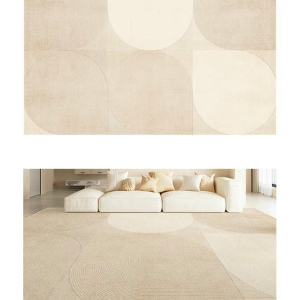 Light Luxury Area Rugs for Living Room Abstract Carpets Modern Geometric Rug 1