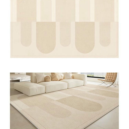 Light Luxury Area Rugs for Living Room Abstract Carpets Modern Geometric Rug