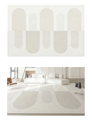 Light Luxury Area Rugs for Living Room Abstract Carpets Modern Geometric Rug