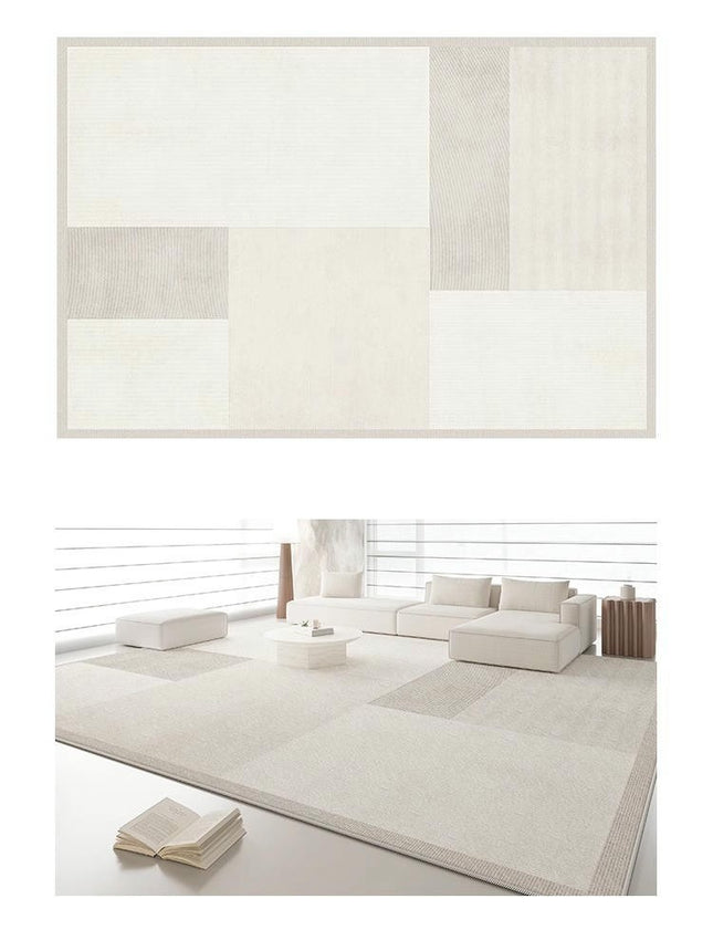 Light Luxury Area Rugs for Living Room Abstract Carpets Modern Geometric Rug 1