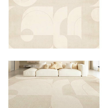 Light Luxury Area Rugs for Living Room Abstract Carpets Modern Geometric Rug 1