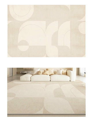 Light Luxury Area Rugs for Living Room Abstract Carpets Modern Geometric Rug 1