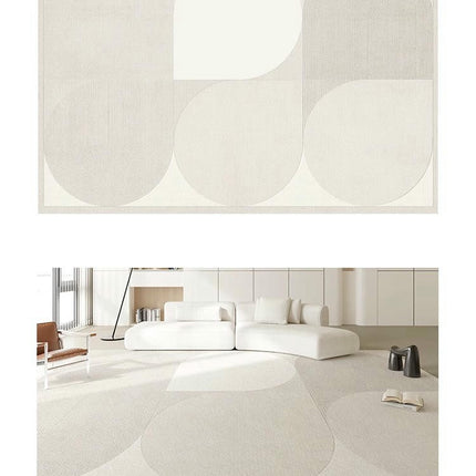 Light Luxury Area Rugs for Living Room Abstract Carpets Modern Geometric Rug