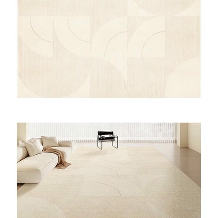 Light Luxury Area Rugs for Living Room Abstract Carpets Modern Geometric Rug