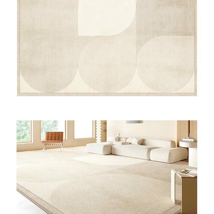 Light Luxury Area Rugs for Living Room Abstract Carpets Modern Geometric Rug