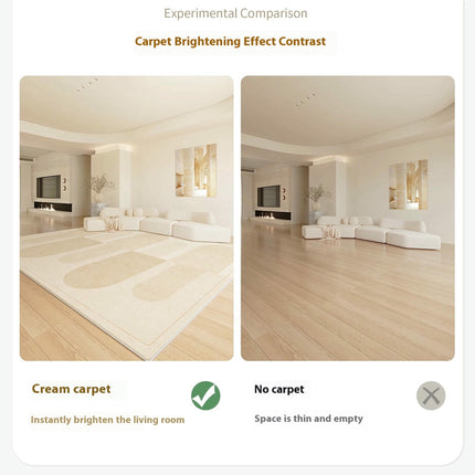 Light Luxury Area Rugs for Living Room Abstract Carpets Modern Geometric Rug