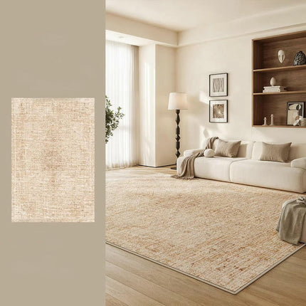 Light Luxury Modern Abstract Area Rug Carpet Rugs for Living Room-Machine Washable Rugs for Bedroom