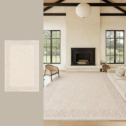Light Luxury Modern Abstract Area Rug Carpet Rugs for Living Room-Machine Washable Rugs for Bedroom
