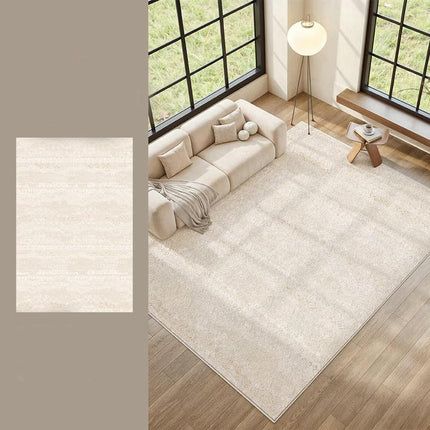 Light Luxury Modern Abstract Area Rug Carpet Rugs for Living Room-Machine Washable Rugs for Bedroom