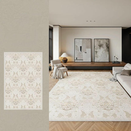 Light Luxury Modern Area Rug Washable Area Rugs Living Room Large Rugs Soft Floor Carpet