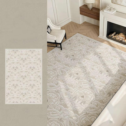 Light Luxury Modern Area Rug Washable Area Rugs Living Room Large Rugs Soft Floor Carpet