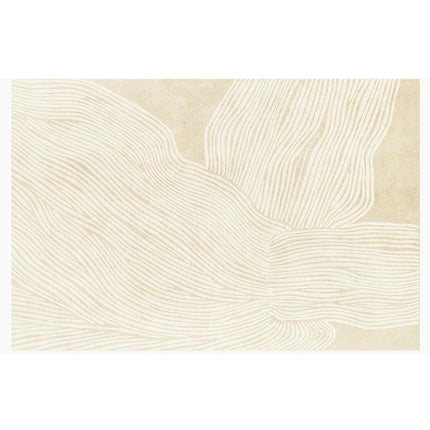Lines Indoor Large Area Rugs, Machine Washable Carpet for Living Room Bedroom