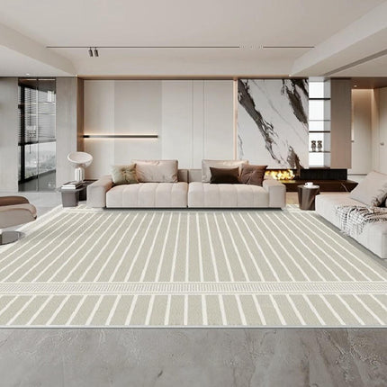 Light Luxury Indoor Large Area Rugs, Machine Washable Carpet for Living Room Bedroom