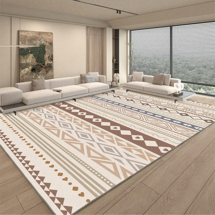 Area Rug Washable Carpet for Living Room Bedroom Light Luxury Indoor Large Area Rugs