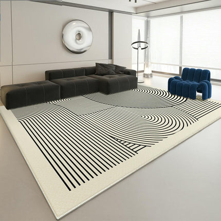 Decor Area Rug Washable Carpet for Living Room Bedroom Lines Indoor Large Area Rugs